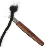 Parrucca con estensioni dreadlock morbide a punta singola, stile crochet, in capelli umani vergini Remy Afro Kinky, all'ingrosso da Qingdao