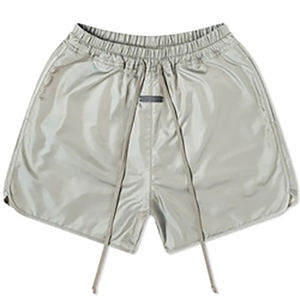 Streetwear pour hommes Short d'été en nylon réfléchissant décontracté avec cordon de serrage respirant - Product Image 4