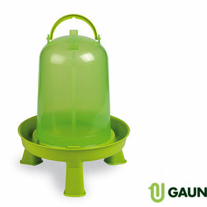 Eco Chicken <b>Drinker</b> 5 Litres with Legs. Green Lemon - Product Image 1