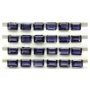 IOLITE Naturelle 3X5mm Coupe Octogone Prix de gros Usine Pierres précieuses libres à facettes de haute qualité par pièce IOLITE NATURELLE - Product Image 2