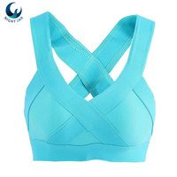 Sujetador Deportivo Reversible de Neopreno para Mujer, Logotipo Personalizado, Transpirable, Elástico en Cuatro Direcciones, Impermeable, Antibacteriano, Resistente al Viento, Talla Grande