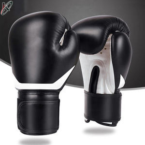 OEM logotipo personalizado profesional de alta calidad PU cuero guantes de boxeo Top artes marciales engranaje - Product Image 3