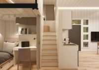 ADAY modulaire de maison minuscule