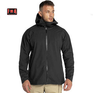 Coupe-vent confortable à capuche, vêtement de sport, veste personnalisée à bande réfléchissante, poche respirante, imperméable d'hiver, nouvelle collection 2020 - Product Image 5
