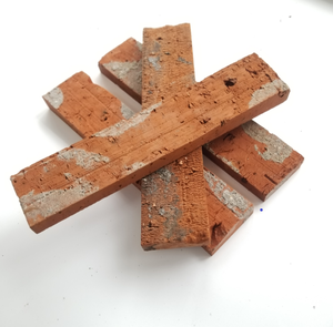 Ngoài Trời Trang Trí Sân Vườn Cảnh Quan Chất Lượng Cao Được Sử Dụng Red <span class=keywords><strong>Handmade</strong></span> <span class=keywords><strong>Clay</strong></span> Ốp Rắn Bên Ngoài Gạch Nhà Trượt Tường Gạch - Product Image 1