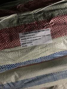 แกนหวายขายส่ง/หวายกลม3มม. แกน4มม. สำหรับตะกร้าเฟอร์นิเจอร์ทอผ้า - Product Image 6