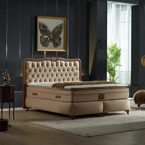 Set di mobili per camera da letto di lusso dal Design popolare moderno di qualità superiore