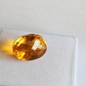 พลอยซิทรินธรรมชาติเกรด AAA สีทองพร้อมใบรับรอง IGI สำหรับเครื่องประดับ - Product Image 4