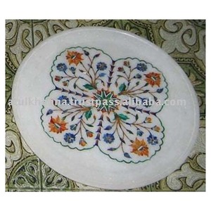 Assiettes décoratives blanches, 5 pièces, pour la maison - Product Image 1