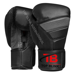 Guantes de entrenamiento de combate profesional de etiqueta privada MMA Kick Boxing Últimos diseños Cuero de PU Tamaños 8oz y 12oz - Product Image 1