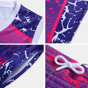 Uniforme de basket-ball de haute qualité avec design personnalisé, respirant et disponible en grandes tailles, avec impression par sublimation - Product Image 6