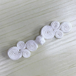 Chef Silk <strong>Coat</strong> Knotted Cheongsam Handmade Chinese Knot <strong>Button</strong> for Clothing - Product Image 3