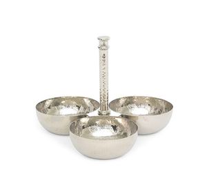 Bol de service pour noix et pommes de terre, vaisselle de cuisine et de restaurant d'hôtel, plateau à salade en métal au Design moderne, de taille personnalisée - Product Image 6