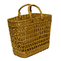 Cesta de Picnic Estilo Ángel de Mimbre para el Hogar, Hotel, Oficina, Restaurante, Spa, para Picnics y Actividades al Aire Libre