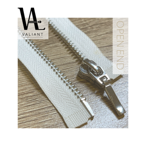 Cremallera de metal personalizada con dientes de metal brillante, cierre deslizante de metal, oro rosa, #3 #5 #7 #8 #10 - Product Image 2