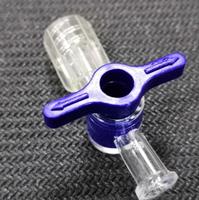 Connecteur de seringue Luer Lock, robinet d'arrêt en plastique, vente en gros