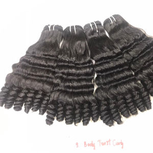 Extensions de cheveux naturels Remy à Double trame faites Machine, 8 pièces, ondulées, cuticules, corps, vierge, Double trame, qualité supérieure, prix vente en gros - Product Image 1