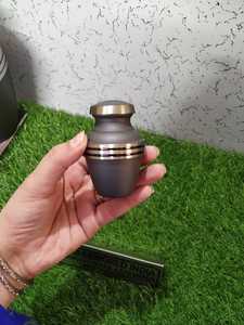 Magnifique et UNIQUE souvenir de crémation violette, urne cuivworld inde - Product Image 5