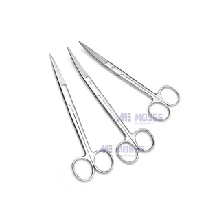 Ciseaux de pansement chirurgical en acier inoxydable épaissi de qualité médicale réutilisables de haute qualité - Product Image 1