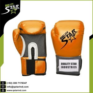 Muay — gants de boxe MMA en cuir synthétique avec Logo imprimé, personnalisés, mousse, rembourré, pour protection et entraînement, - Product Image 5