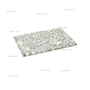 Planche à découper de légumes en marbre de la plus haute qualité planche à découper de forme rectangulaire de taille personnalisée pour l'usage de restaurant - Product Image 2