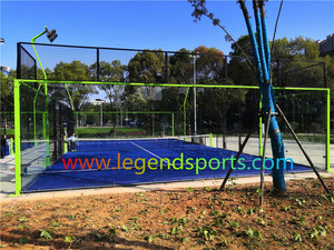 12Mm Tempered Glass Panoramic Padel Tennis Court Với Chất Liệu Tốt Nhất - Product Image 5