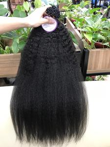 ผมมนุษย์เกรด100% 12A สำหรับต่อผมแท้จากกลุ่มผมของผู้บริจาคพร้อมที่ปิด - Product Image 4