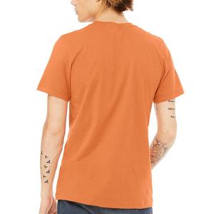 T-shirt unisexe en trois mélanges à imprimé personnalisé Construisez votre marque T-shirt pour homme T-shirt à col rond Marque privée - Product Image 6