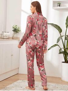 Digital Print Cotton Printed Women <b>Night</b> Sleepwear Pajama Set - Product Image 2