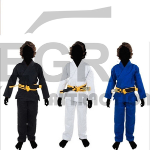 Jiu Jitsu ชุดเครื่องแบบผ้าสำลี100%,ชุดกิโมโน Jiu Jitsu ทำจากผ้าคอตตอน - Product Image 1