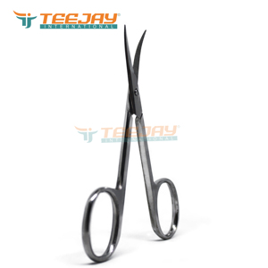 Tijeras para Cejas de Acero Inoxidable de Alta Calidad con Punta Curva y Afilada, Marca Privada, Empaque Personalizado, Logotipo Personalizado - Product Image 6