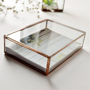 Trendy Photo Display <b>Box</b> 8" x 10" <b>Glass</b> <b>Box</b> <b>Glass</b> Display <b>Box</b> <b>Glass</b> Jewelry <b>Box</b> - Product Image 1
