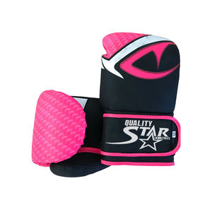 Gants de boxe roses personnalisés dernière conception pour la pratique du poinçon entraînement Arts martiaux en vrac en gros - Product Image 1