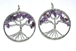 Amethyst <b>Tree</b> of Life Pendants for Sale | Amethyst <b>Tree</b> of Life Pendants Online - Product Image 2
