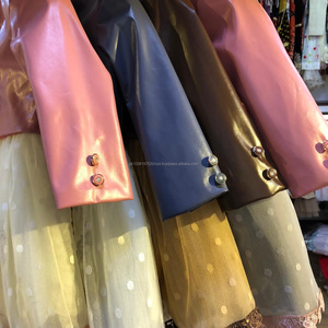 Mejor Diseño de cuero koti con elegante ropa de fiesta vestido de fiesta nuevo desgaste diseño elegante koti vestidos para bebé niña - Product Image 5