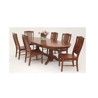 Haute qualité-ensemble de salle à manger 6 chaises-vente en gros table à manger tables basses bon prix du VIETNAM