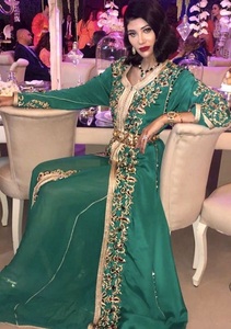 --TRENDY--NEW--CAFTAN--Dress with BEAUTIFUL--ZARI--Embellished work ON SATIN--FOR-- PARTY-WEAR & Wedding--2021-- - Product Image 2