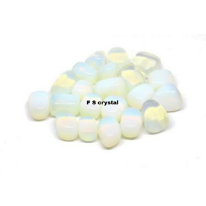 Meilleure qualité Opalite Tumble Stone Wholesale Feng Shui Gemstone Best Buy From F S CRYSTAL Agate Type - Product Image 1