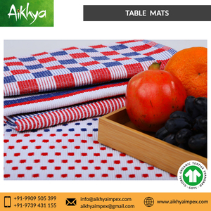 Latest Design Multicolor 100% Cotton Pure Material <b>Table</b> <b>Placements</b> <b>Mats</b> - Product Image 4