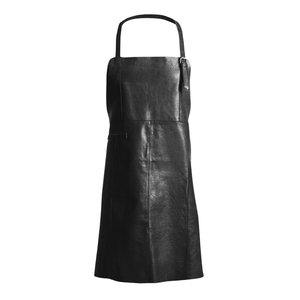 Delantal de cuero de cocina comercial 2020 soldador de seguridad grueso multiusos hecho a mano sin mangas para Chef Cook excelente fábrica - Product Image 3