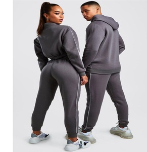 Hot sale women's <b>long</b> sleeve elastic hem <b>matching</b> stripped two piece pant set - Product Image 5