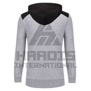 Chándal de alta calidad para correr, conjunto de chándal, Sudadera con capucha y logotipo personalizado de lana tecnológica, pantalones de chándal Acampanados para hombre - Product Image 3