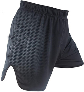 ที่มีคุณภาพสูงที่กำหนดเองปักโลโก้ MMA ว่างเปล่าต่อสู้สั้นที่ดีที่สุด - Product Image 2