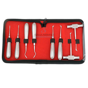 ชุดเครื่องมือตรวจฟันแบบครบวงจรแหล่งพลังงานแบบแมนนวลทำจากเหล็ก62ชิ้น - Product Image 6