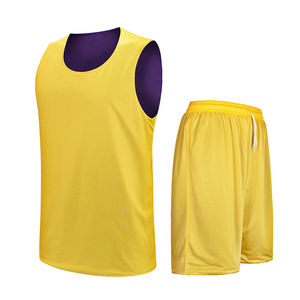 ขายส่งราคาที่ดีที่สุดชุดบาสเกตบอลที่มีคุณภาพสูงการพิมพ์ระเหิดการออกแบบใหม่ที่กำหนดเอง - Product Image 5