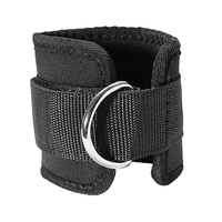Correa de Soporte para Tobillo Unisex de Poliéster y Algodón, Duradera, Cómoda, Acolchada, Ajustable, Antideslizante, para Invierno, Gimnasio y Ejercicio