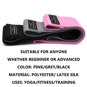 Bandes de résistance Logo personnalisé Yoga Gym Exercice Butin Hanche Sac en tissu Emballage personnalisé Nylon Couleur Force Caractéristique Matériau Origine - Product Image 4