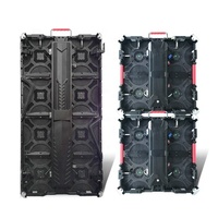 Layar dinding Video Led aluminium keluaran P3.81 P4.81 tinggi tahan air kecerahan tinggi 500*500mm 500*1000mm Tiongkok