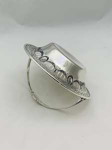 Handmade <b>Wedding</b> Gift Basket with Silver Engraving Work Vintage Design Elegant Decorative Festive Party <b>Wedding</b> Supplies - Product Image 2