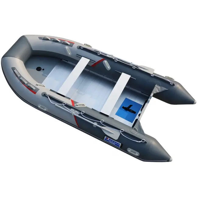 Haohai CE מאושר 4.3m אלומיניום רצפת מתנפח סירות חתירה בסירה מנוע למכירה